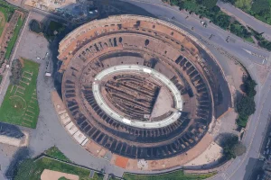Coliseo Dibujo del podio