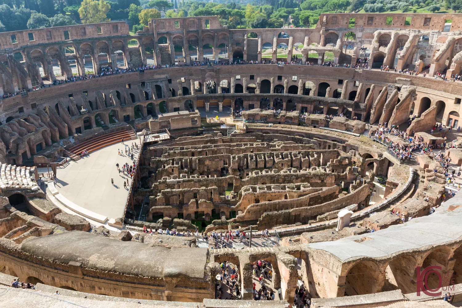 Coliseo Arqueología Arena