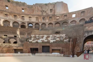 Coliseo Parte del podio